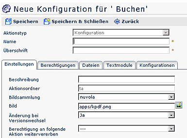 aktion buchen